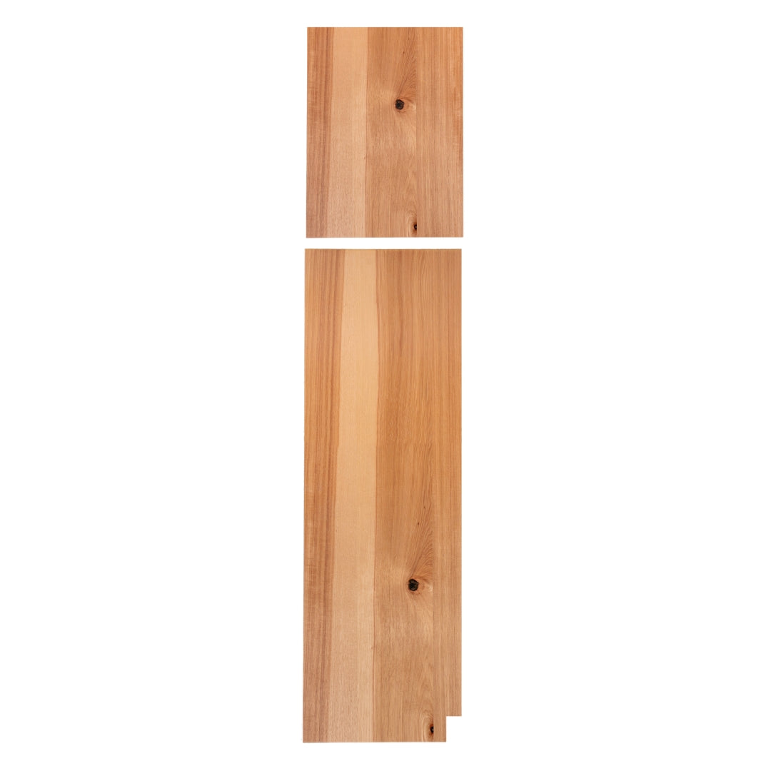 Quicklock Rustic Hickory Left and Right Pantry End Panel