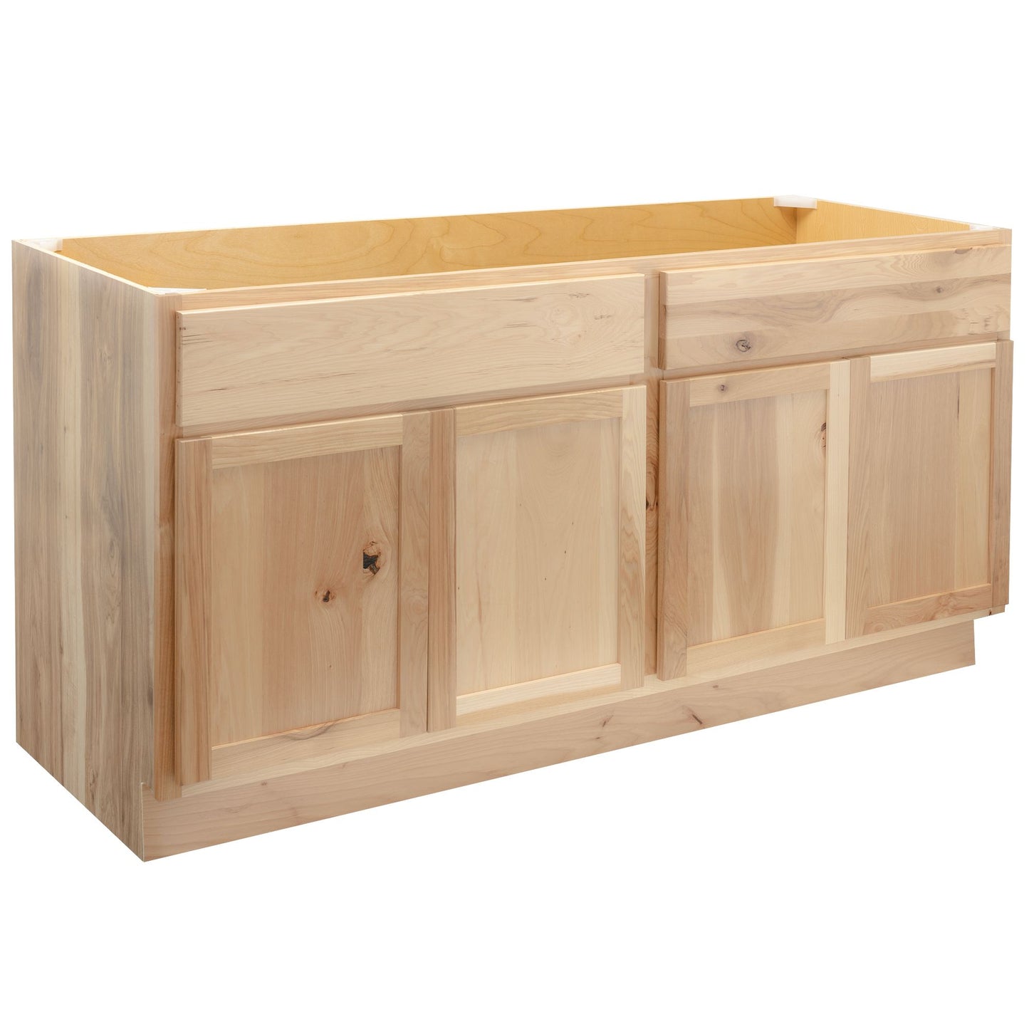 60" Bathroom Vanity | Rustic Hickory