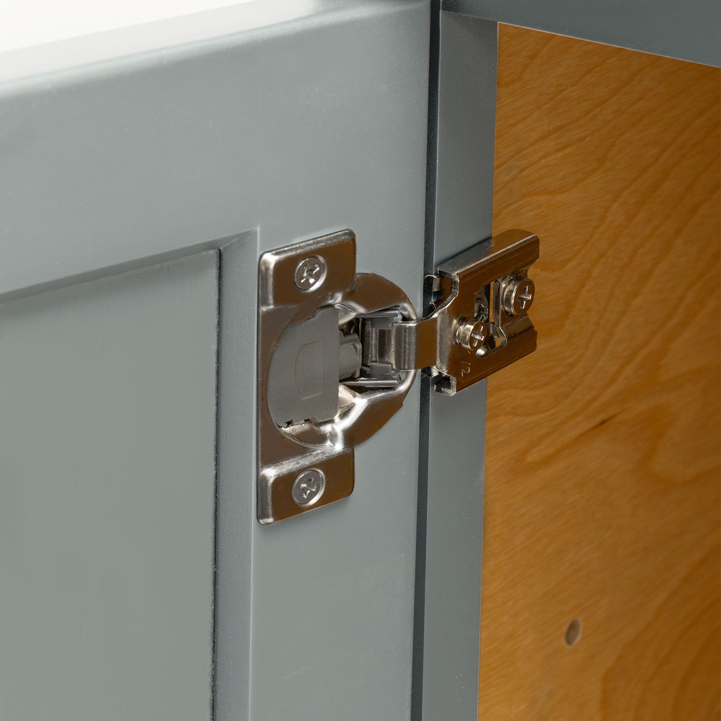 Magnetic Gray Laundry Room 3 Cabinets Set