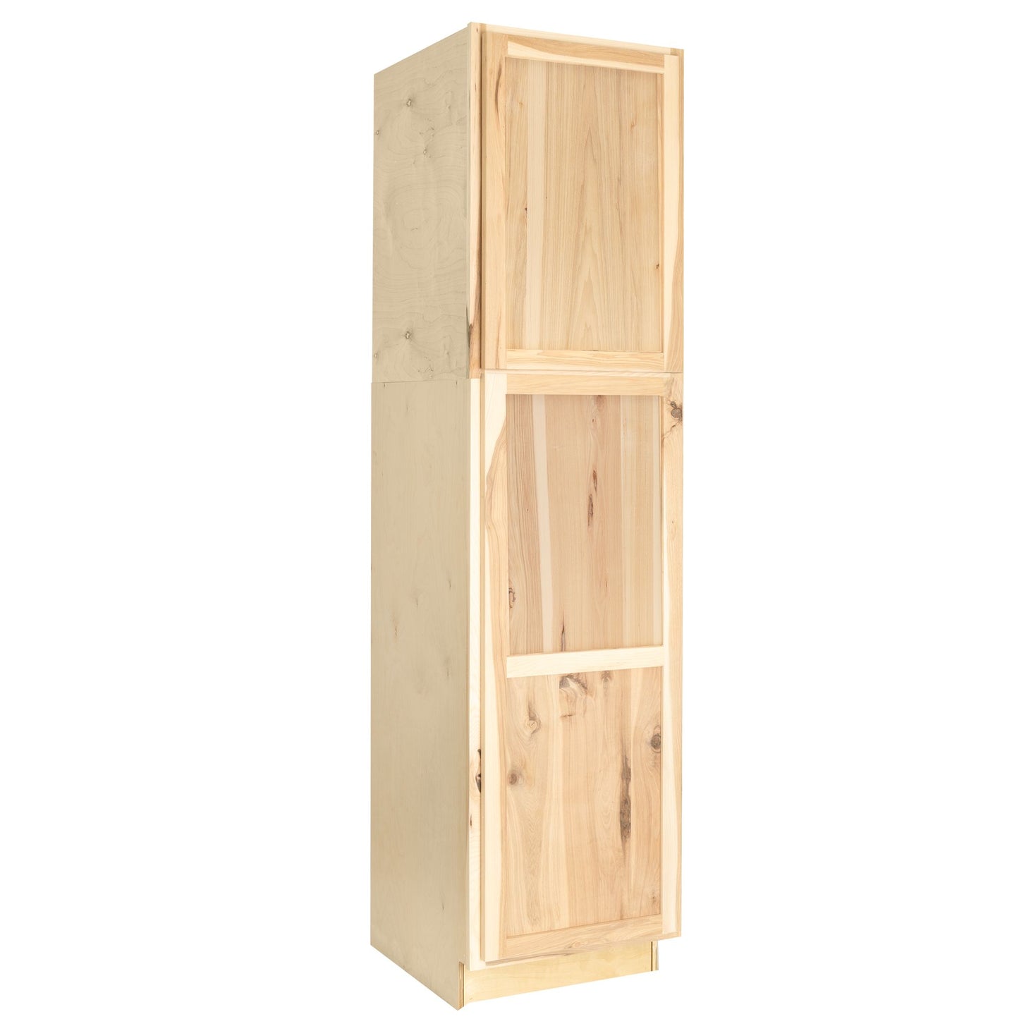 Quicklock Raw Hickory Pantry Cabinet