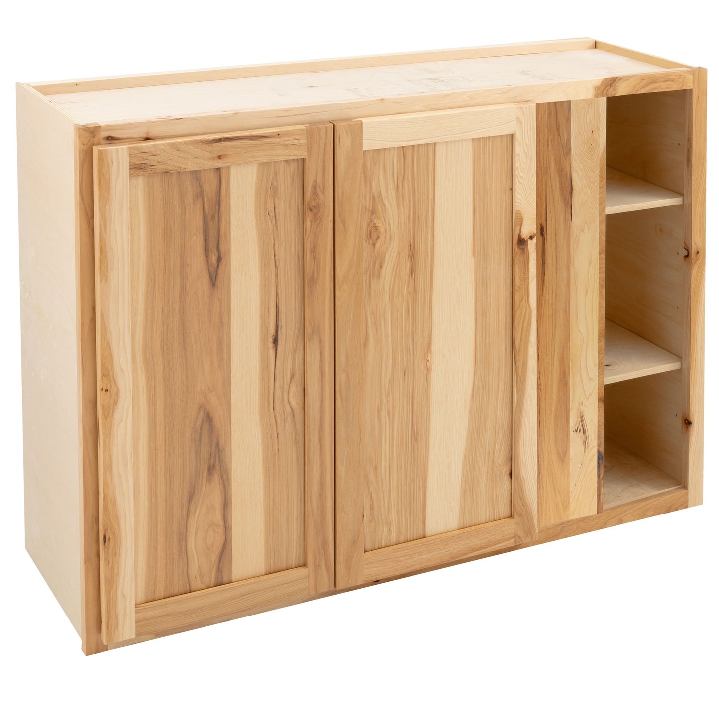 Blind Corner Wall Kitchen Cabinet Rustic Hickory