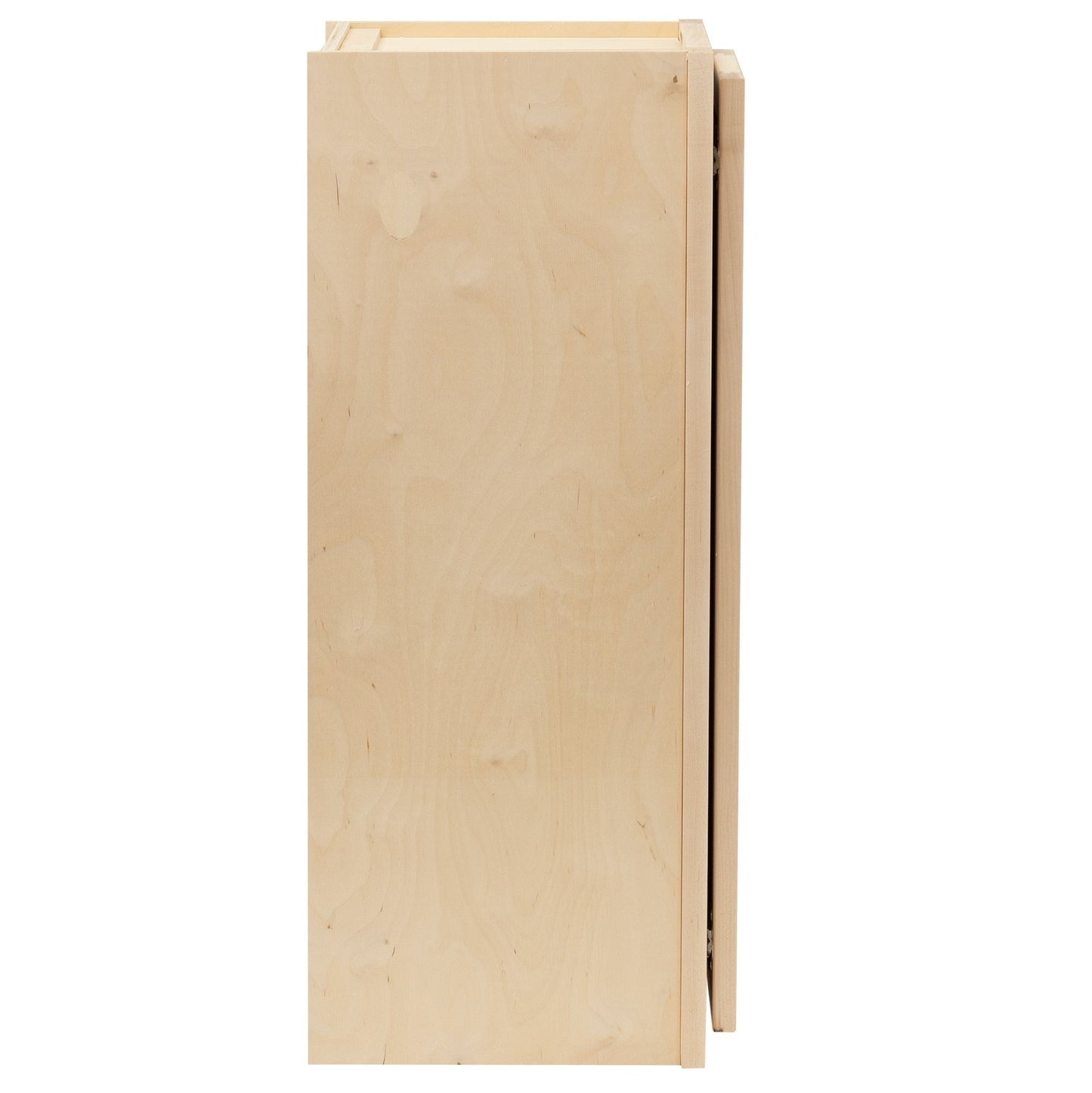 9" Wall Kitchen Cabinet Raw Maple