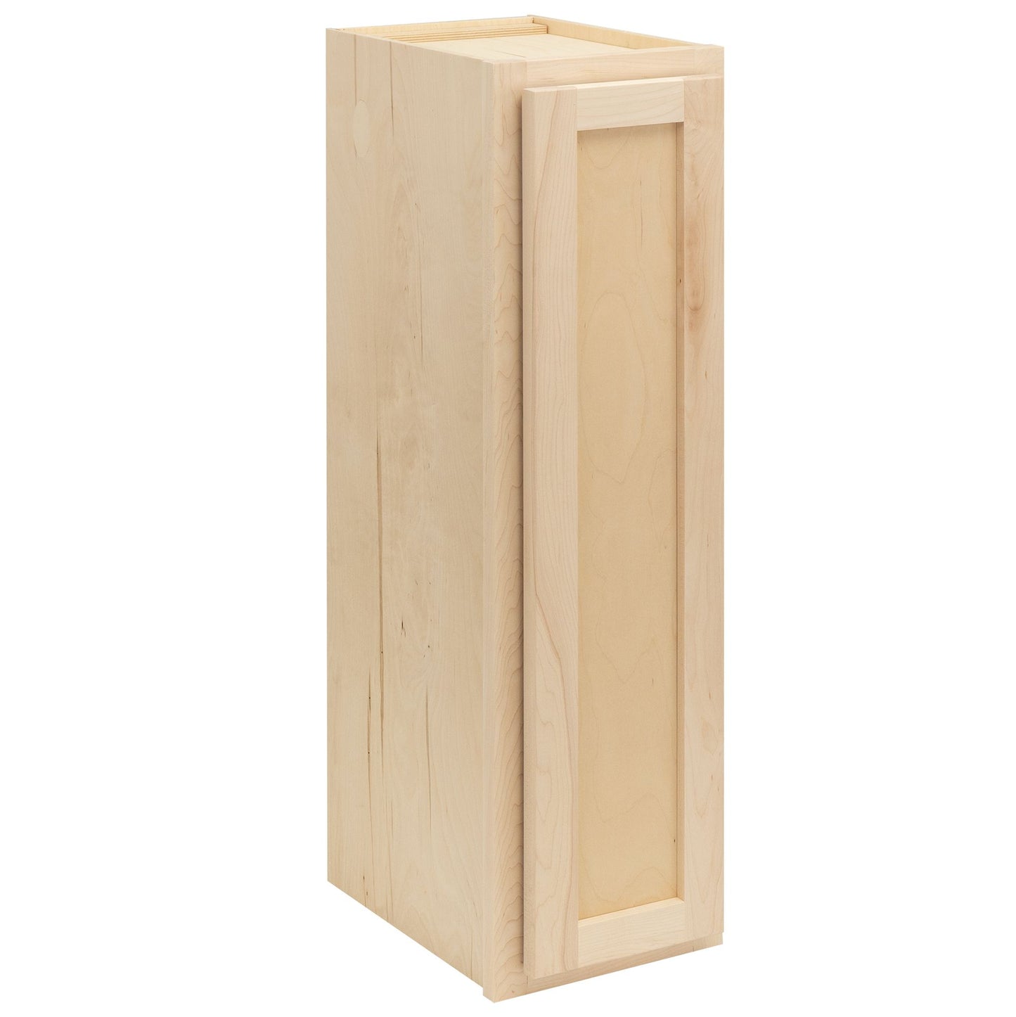 12" - 24" Wall Kitchen Cabinet Raw Maple