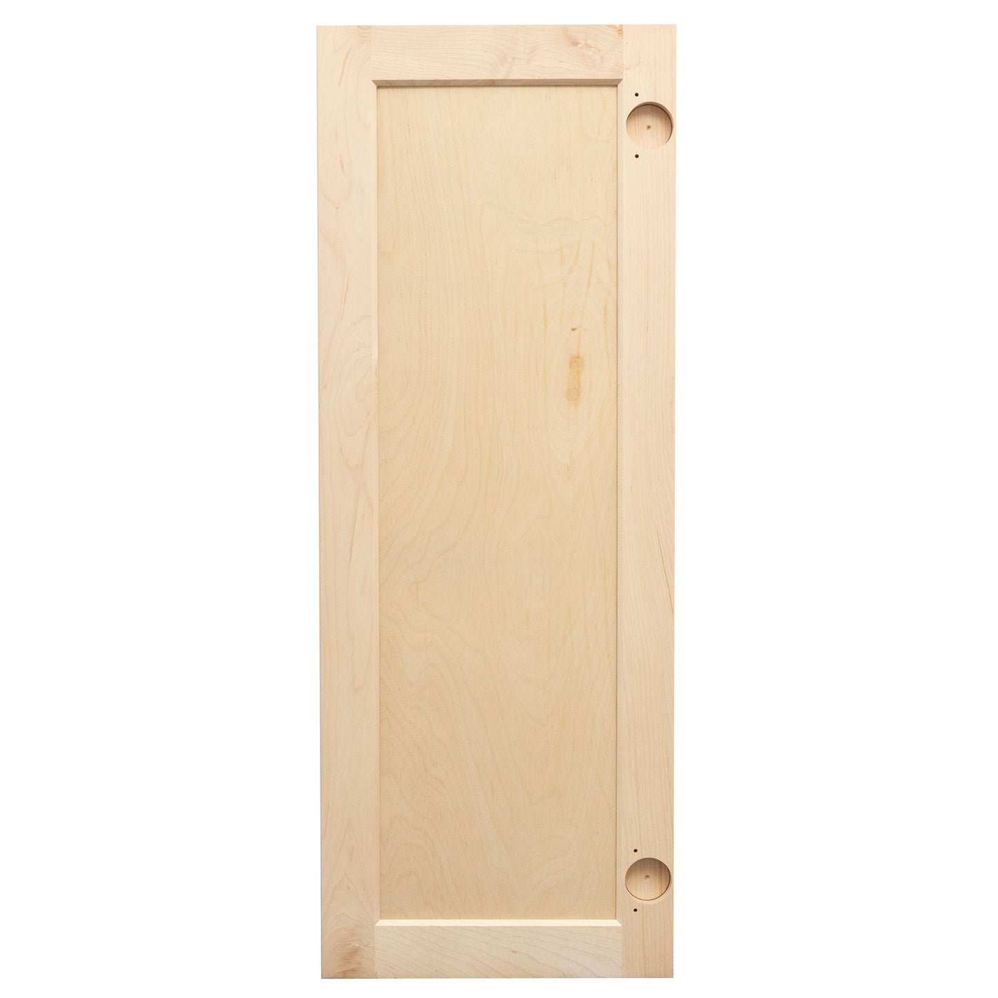 Cabinet Door Replacement for 30" Wall Raw Maple