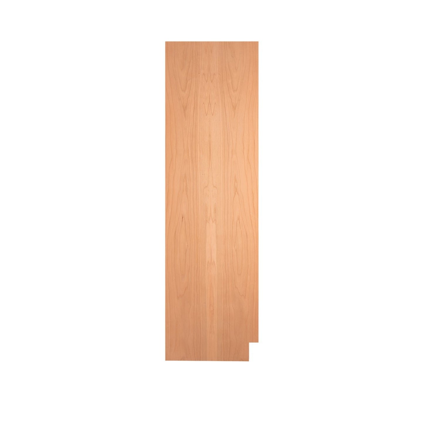 Quicklock RTA (Ready-to-Assemble) Raw Cherry .25"X23.25"X84" Left End Panel