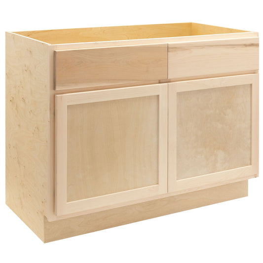 42" Bathroom Vanity | Raw Maple