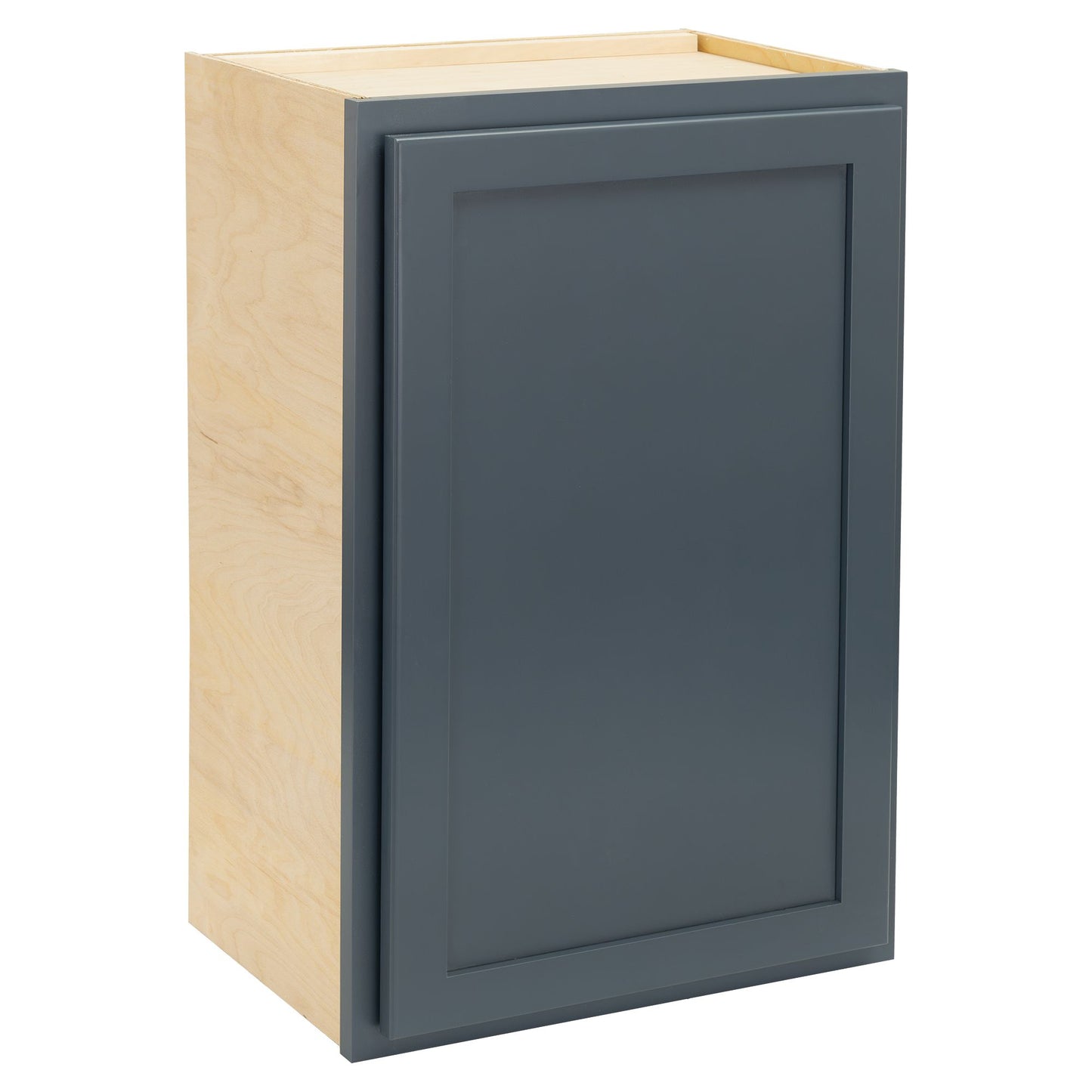Quicklock Needlepoint Navy Wall Cabinet - Single Door
