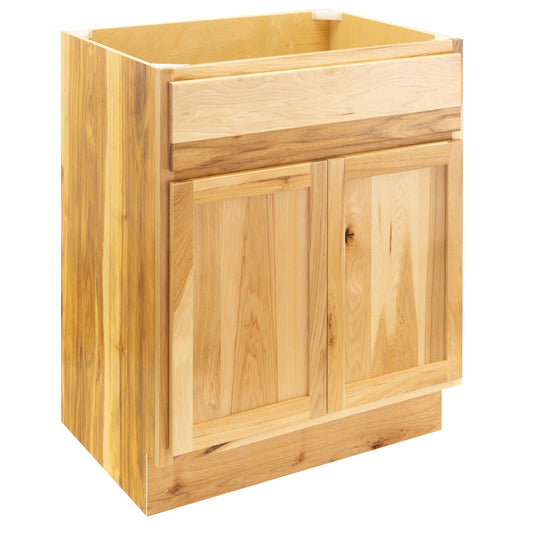 24" Bathroom Vanity | Rustic Hickory