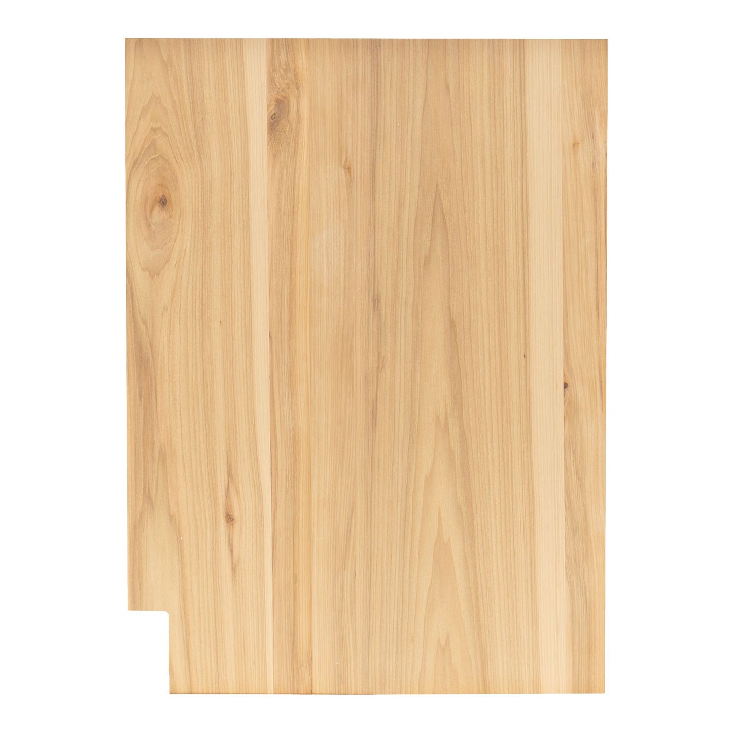 Left and Right Base Cabinet End Panel Raw Hickory