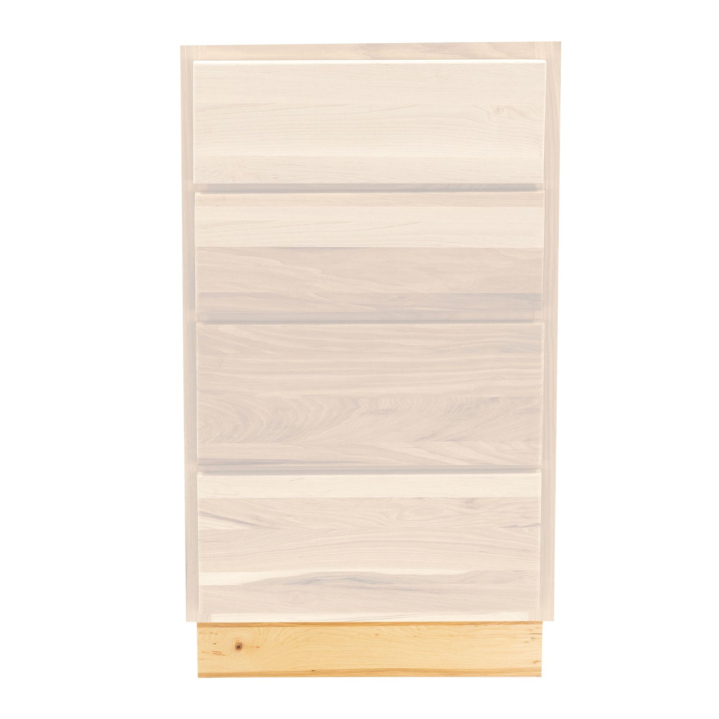 Quicklock Rustic Hickory Toe Kick