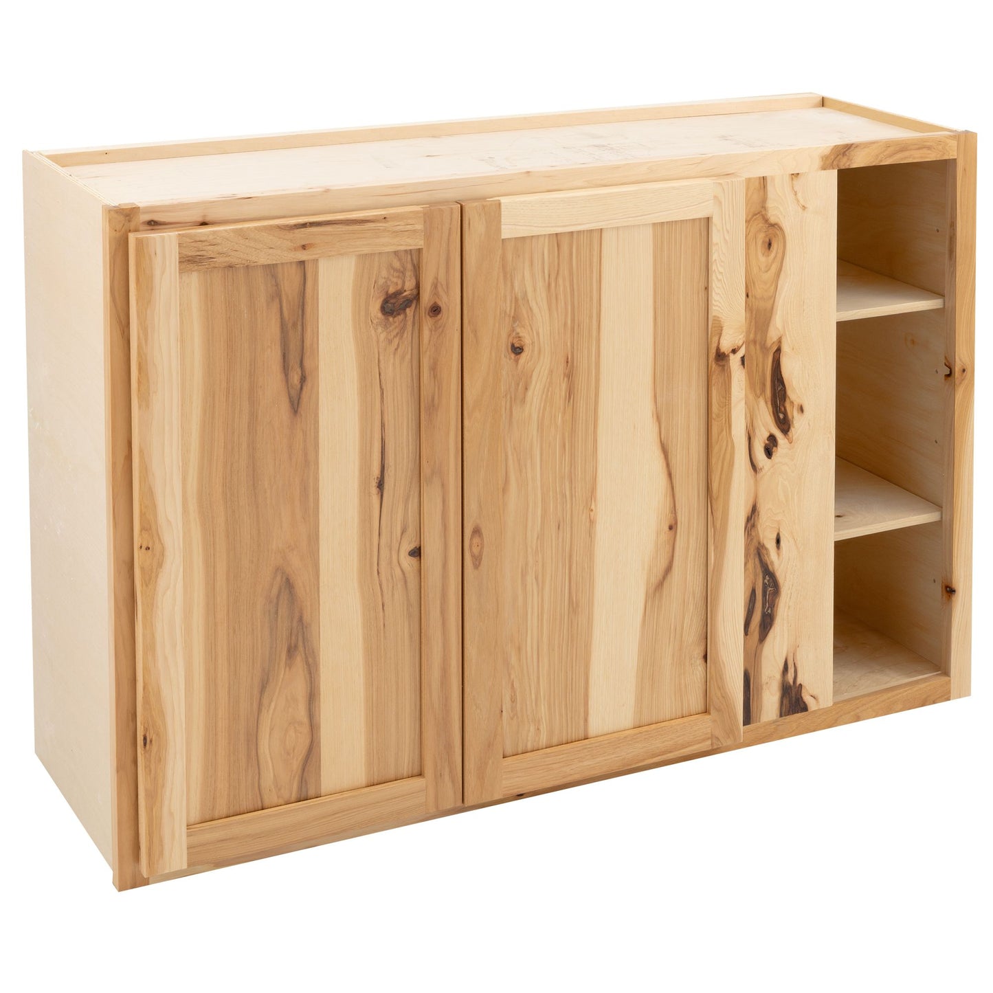 Blind Corner Wall Kitchen Cabinet Rustic Hickory
