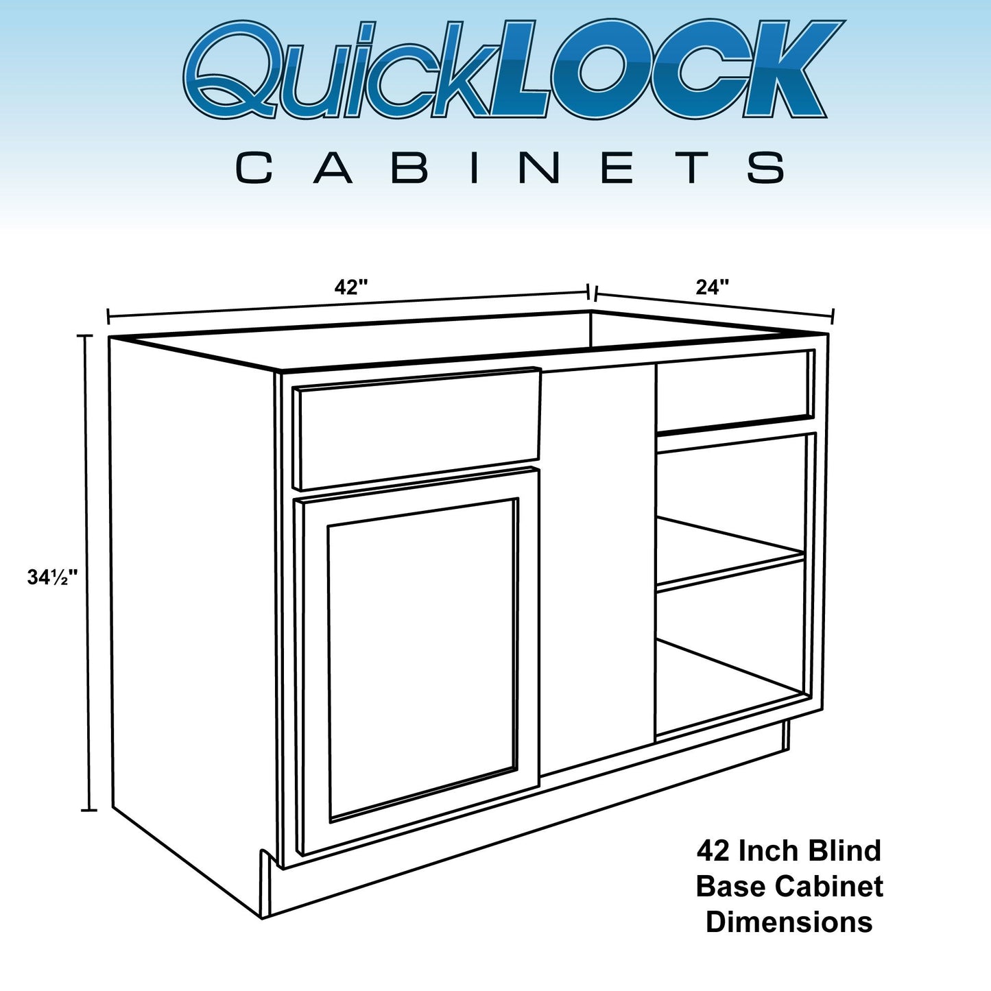 Blind Corner Kitchen Cabinet Rustic Hickory Corner Base Cabinet