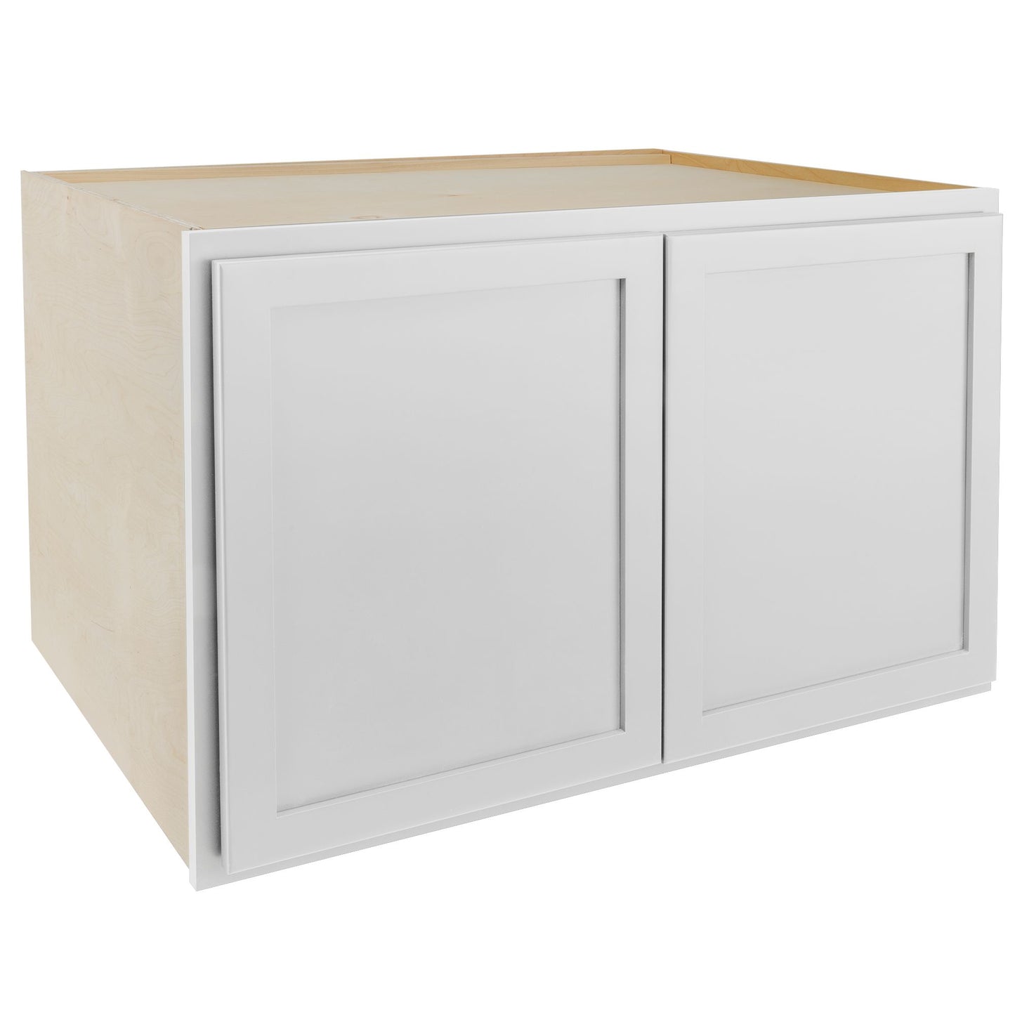 Refrigerator Wall Kitchen Cabinet Pure White