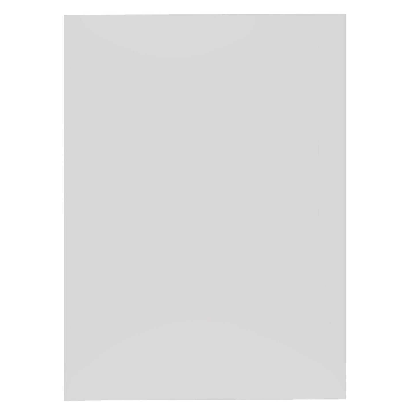 Refrigerator & Microwave Wall Cabinet End Panel Pure White