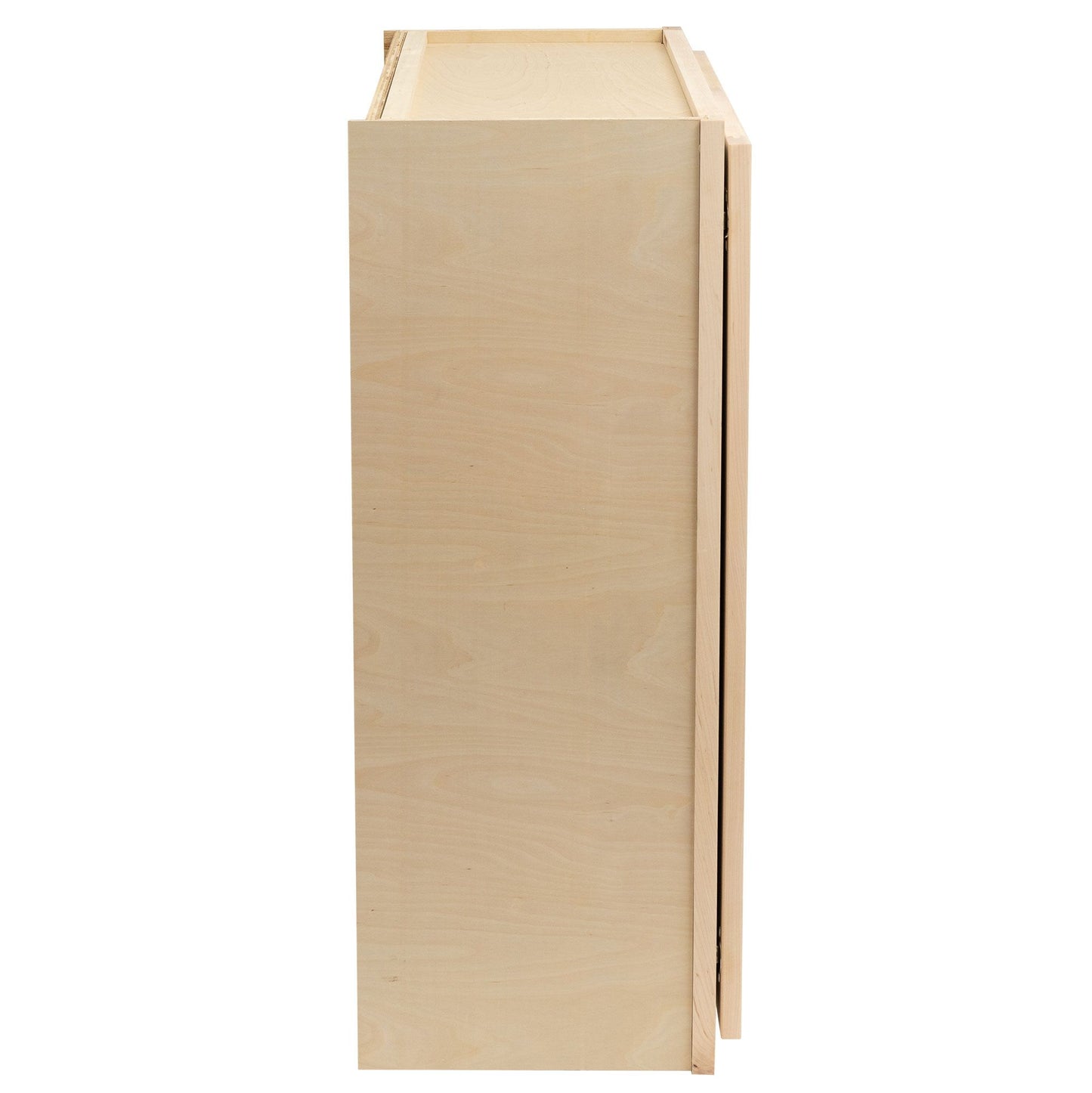 27" - 36" Wall Kitchen Cabinet Raw Maple
