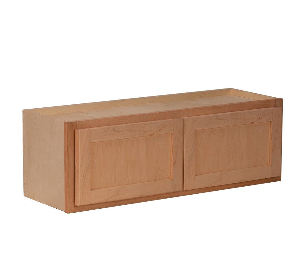 Quicklock RTA (Ready-to-Assemble) Raw Cherry 36"Wx12"Hx12"D Refrigerator Wall Cabinet