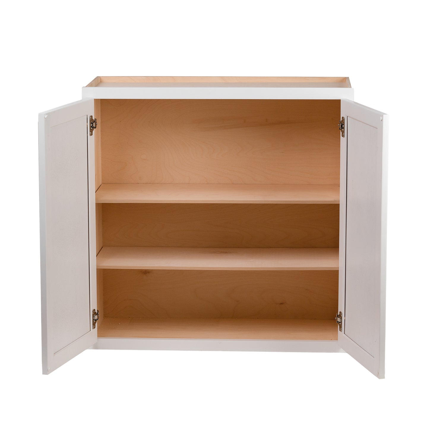 Quicklock RTA (Ready-to-Assemble) Pure White 27"Wx42"Hx12"D Wall Cabinet