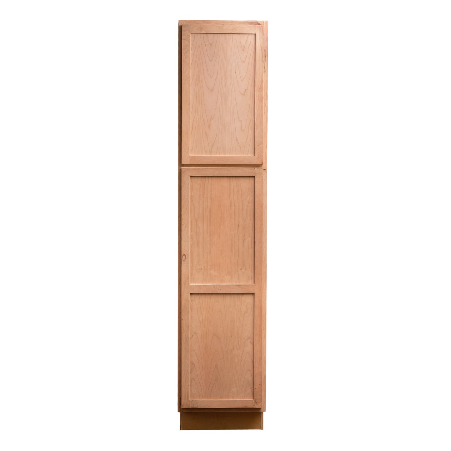 Quicklock RTA (Ready-to-Assemble) Raw Cherry Pantry Cabinet 18"Wx84"Hx24"D