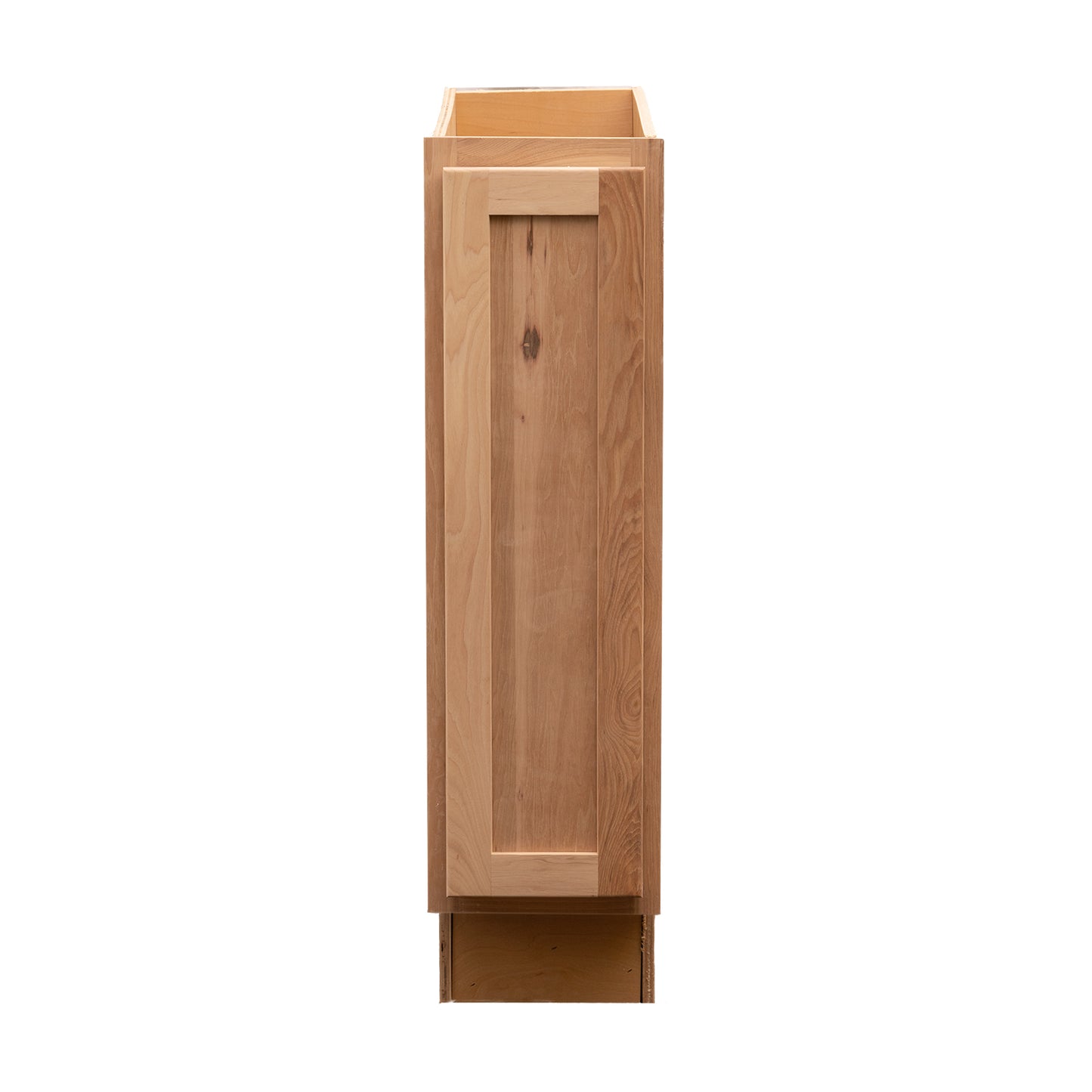 Quicklock RTA (Ready-to-Assemble) Raw Hickory Base Cabinet | 9"Wx34.5"Hx24"D