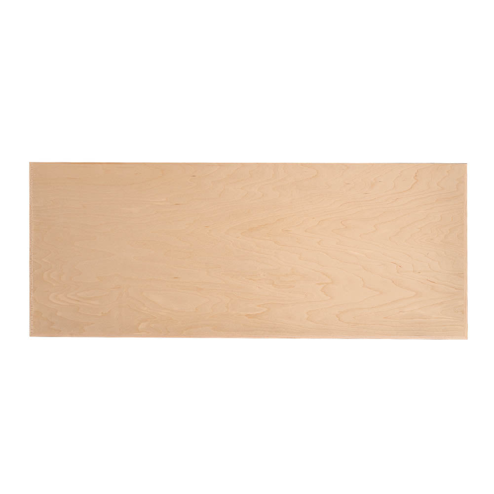 Quicklock Cabinets Floating Shelves | 2.5" Thick | Raw Maple, 8" D x 16" W x 2.5" H | American Made | Hardwood Bracket | Complete Shelf Unit
