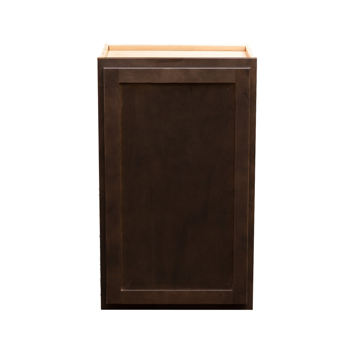 Quicklock Espresso Stain Wall Cabinet - Single Door