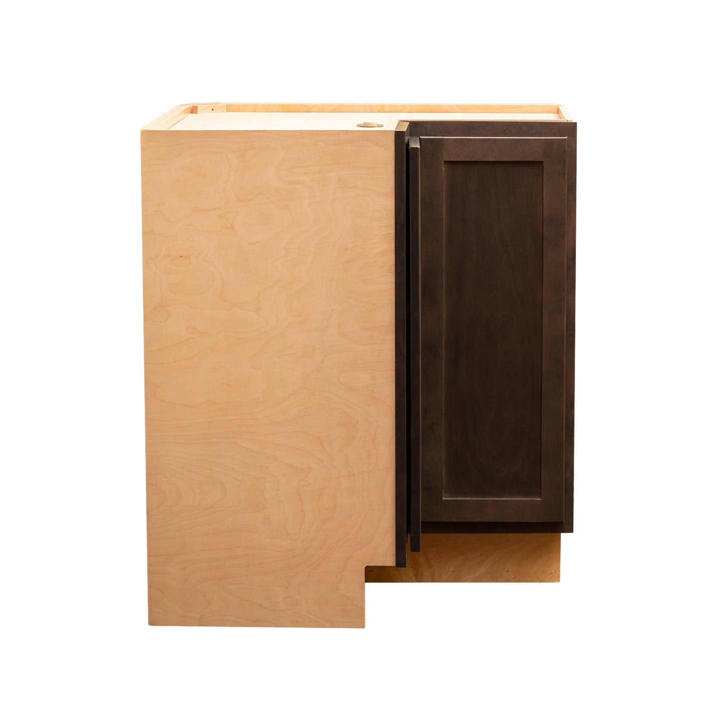 Quicklock RTA (Ready-to-Assemble) Espresso Stain Lazy Susan Cabinet | 18"D x 30" W x 34.5"