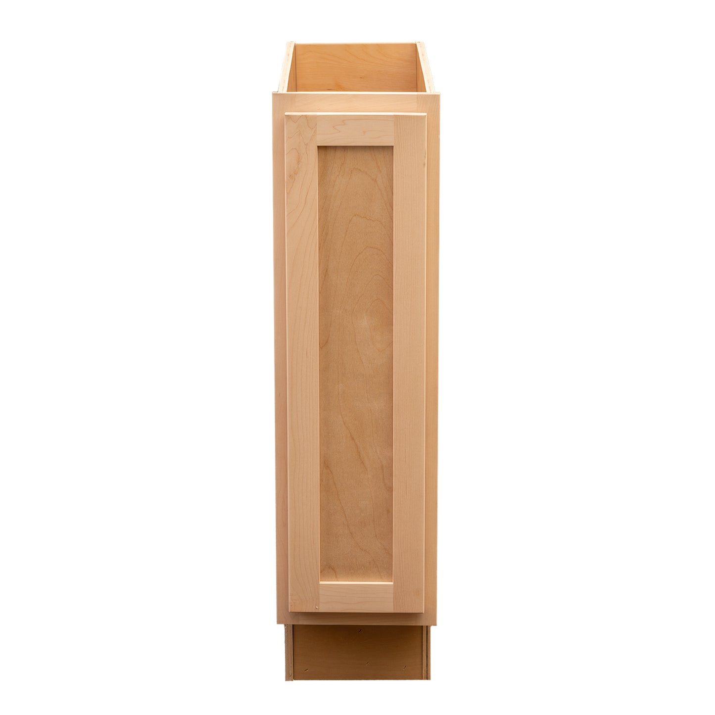 Quicklock RTA (Ready-to-Assemble) Raw Maple Base Cabinet | 9"Wx34.5"Hx24"D