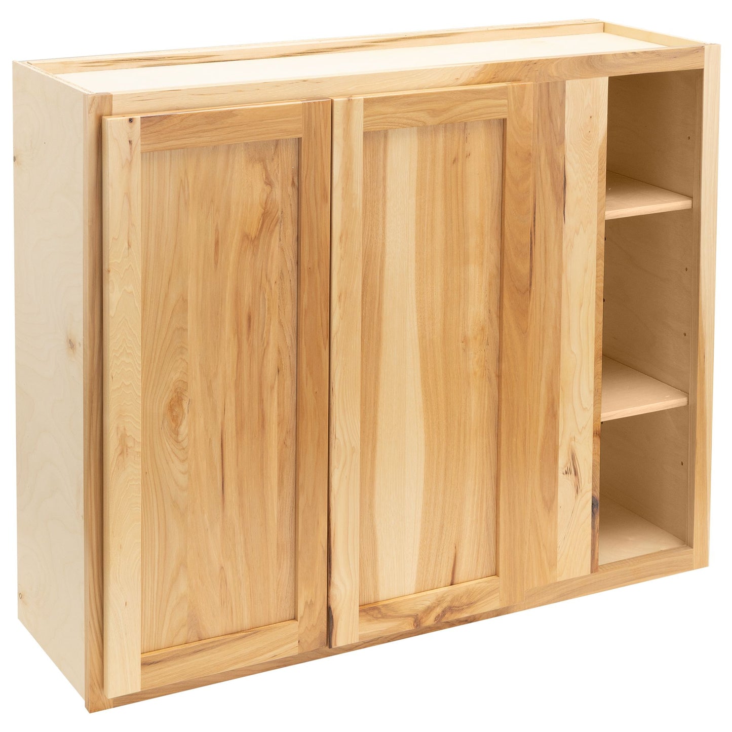 Blind Corner Wall Kitchen Cabinet Rustic Hickory
