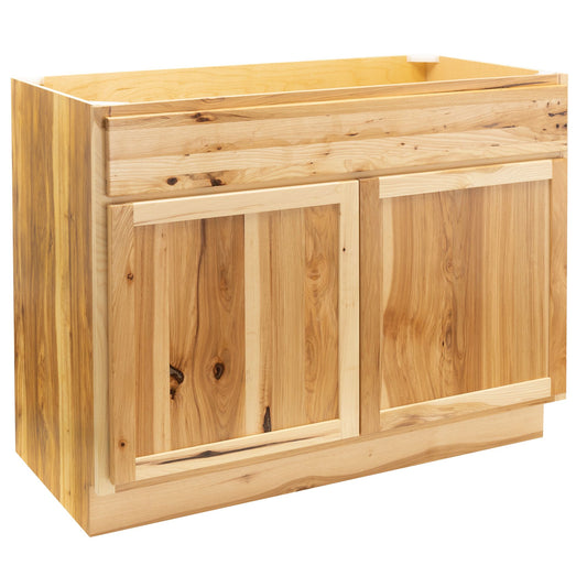 42" Bathroom Vanity | Rustic Hickory
