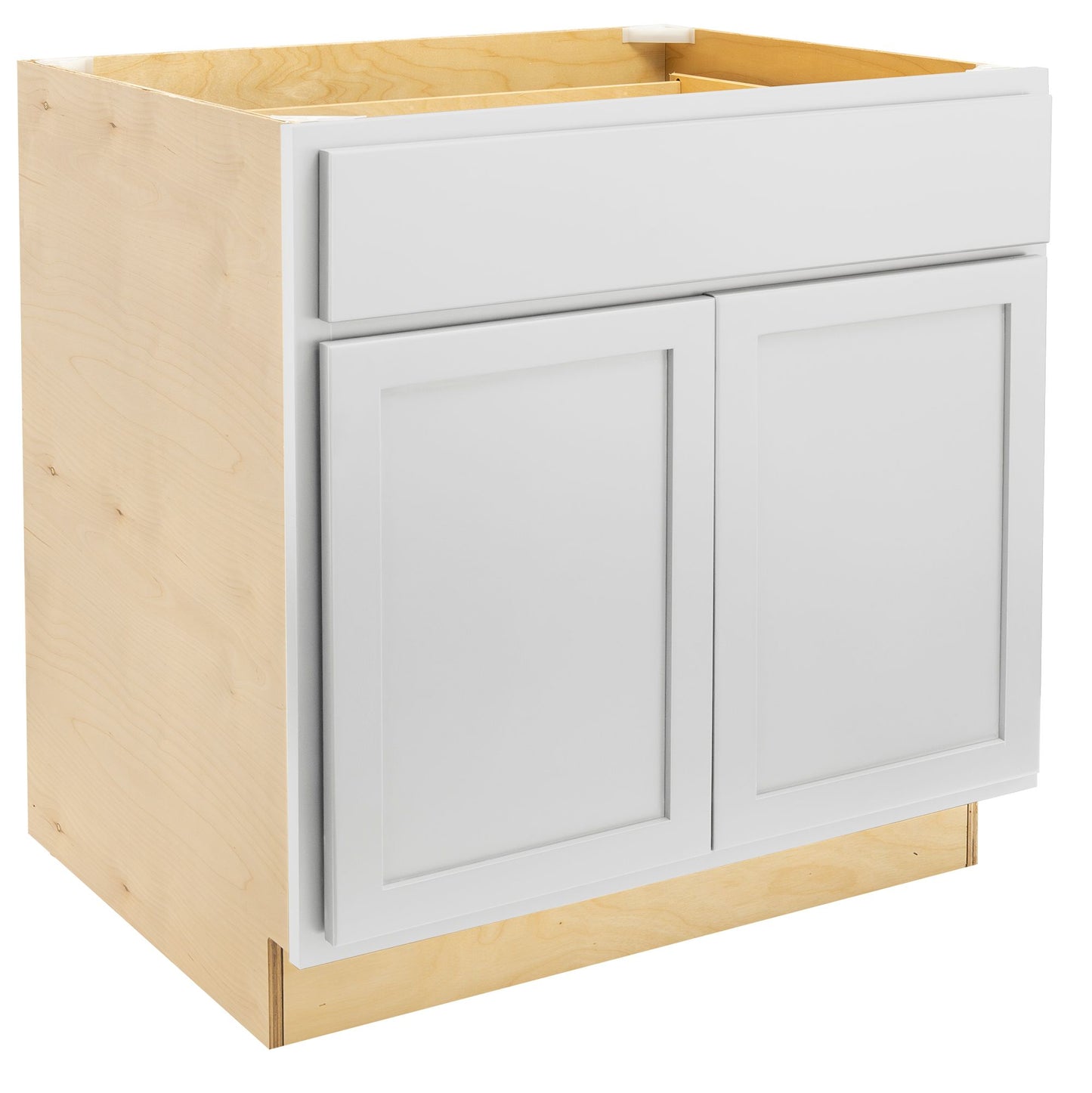 Pure White Kitchen Cabinet Set