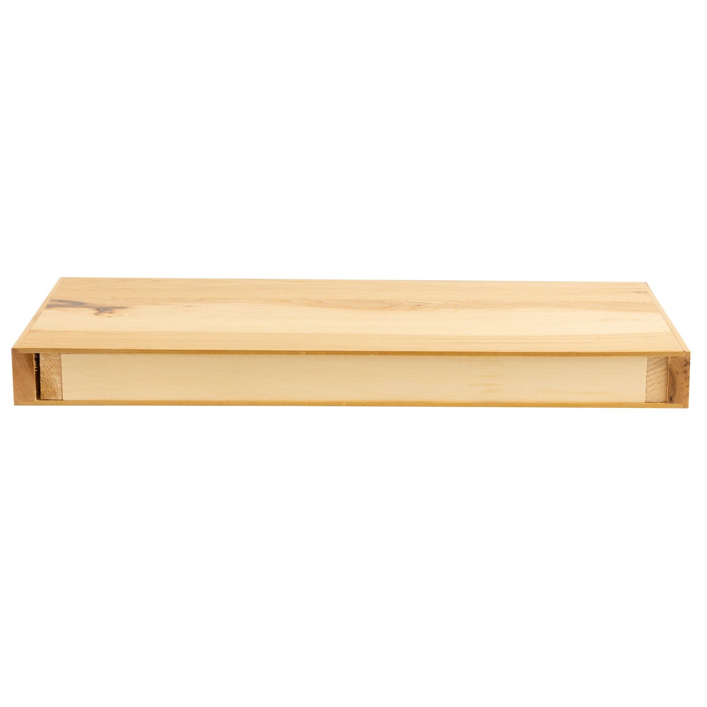 Floating Shelf | Rustic Hickory | 12" Depth