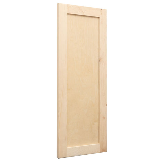 Cabinet Door Replacement for 30" Wall Raw Maple