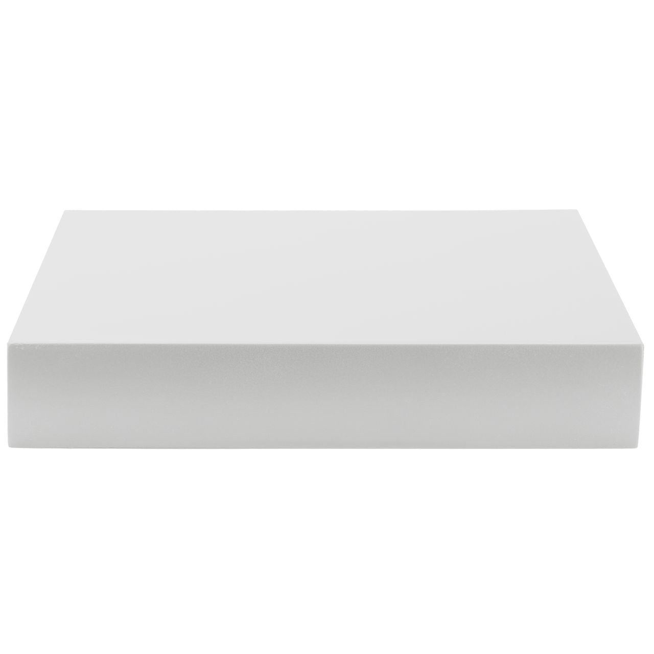 Floating Shelf | Pure White | 8" Depth