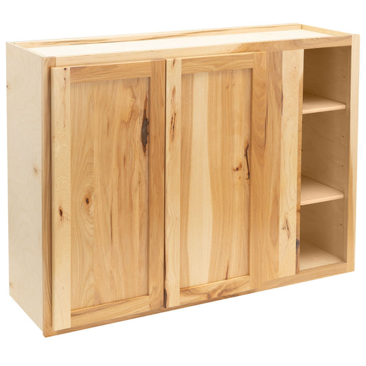 Blind Corner Wall Kitchen Cabinet Rustic Hickory