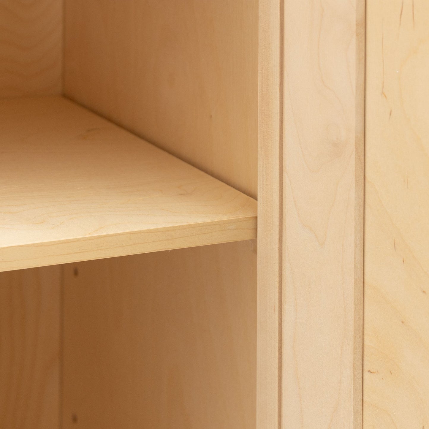 Quicklock Raw Maple Wall Cabinet - Single Door
