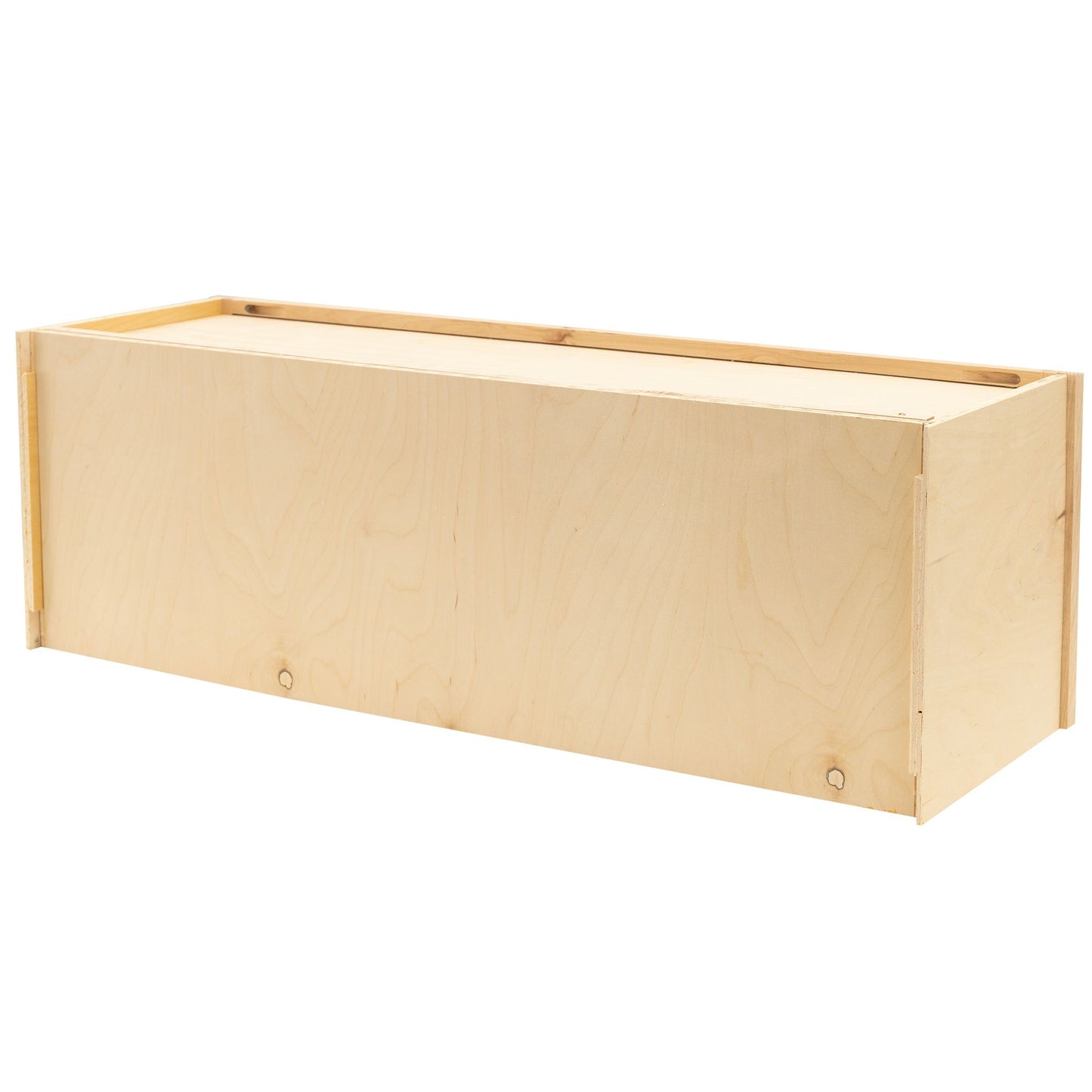 Quicklock Raw Hickory Refrigerator Wall Cabinet