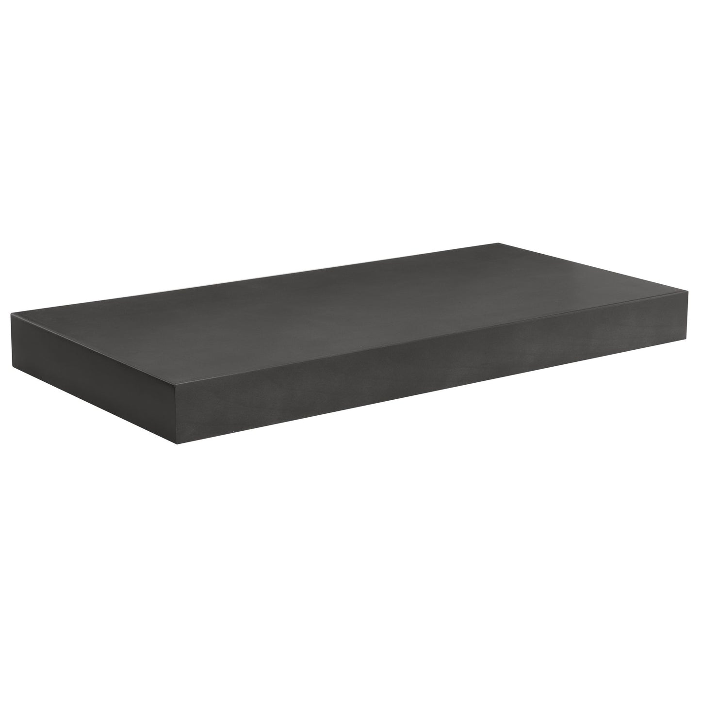 Floating Shelf | Espresso Stain | 12" Depth
