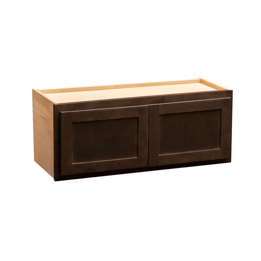 Microwave Wall Kitchen Cabinet Espresso Stain