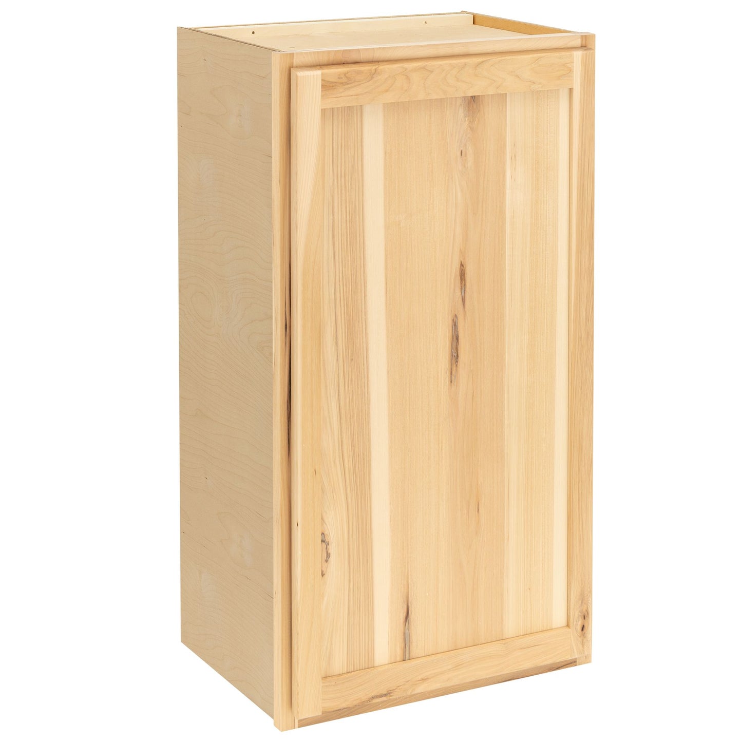 Raw Hickory Kitchen Cabinet Set
