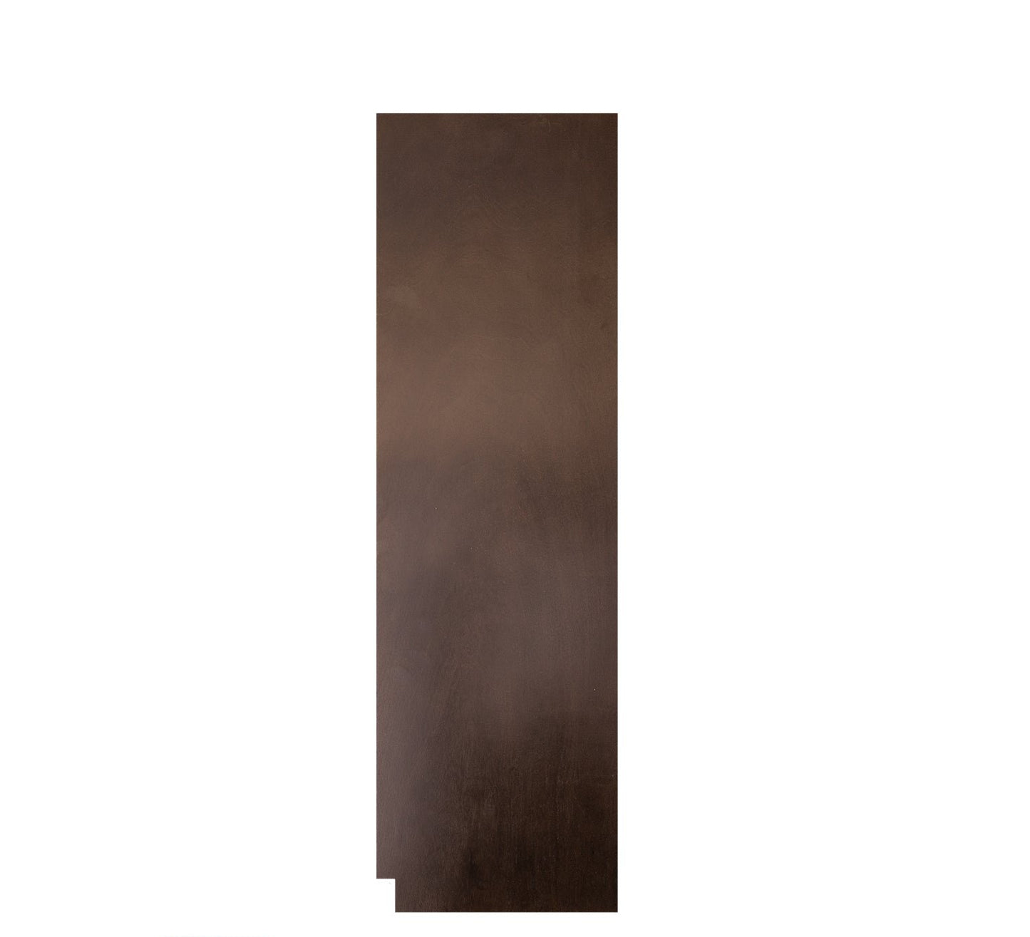 Quicklock RTA (Ready-to-Assemble) Espresso Stain .25"X23.25"X84" Pantry End Panel - Left Side