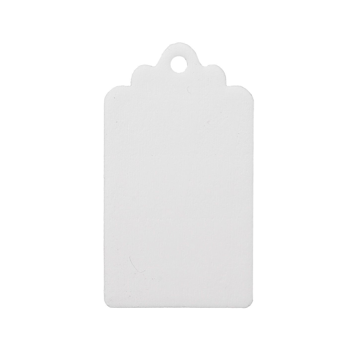 Pure White 1 ½" x 2 ¾" Color Swatch Sample