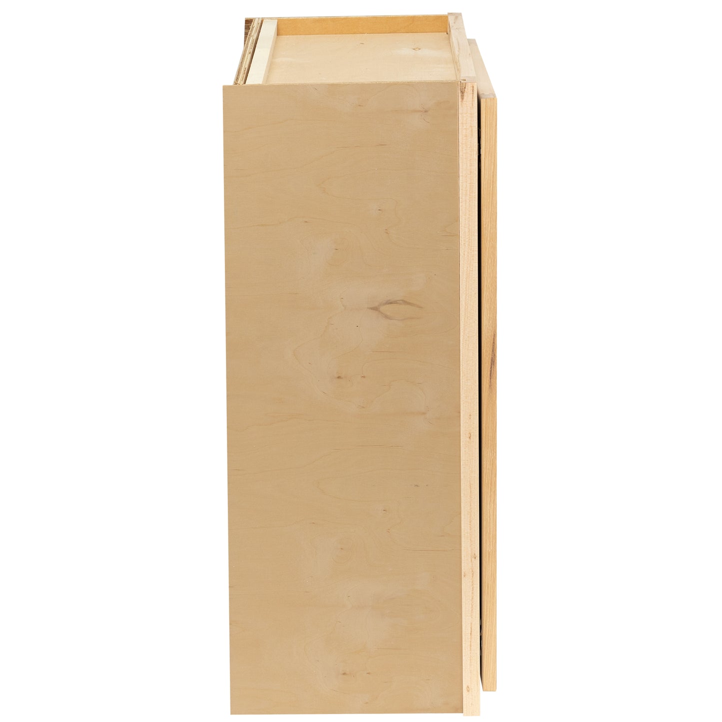 Laundry Room 2 Cabinet Set Raw Hickory