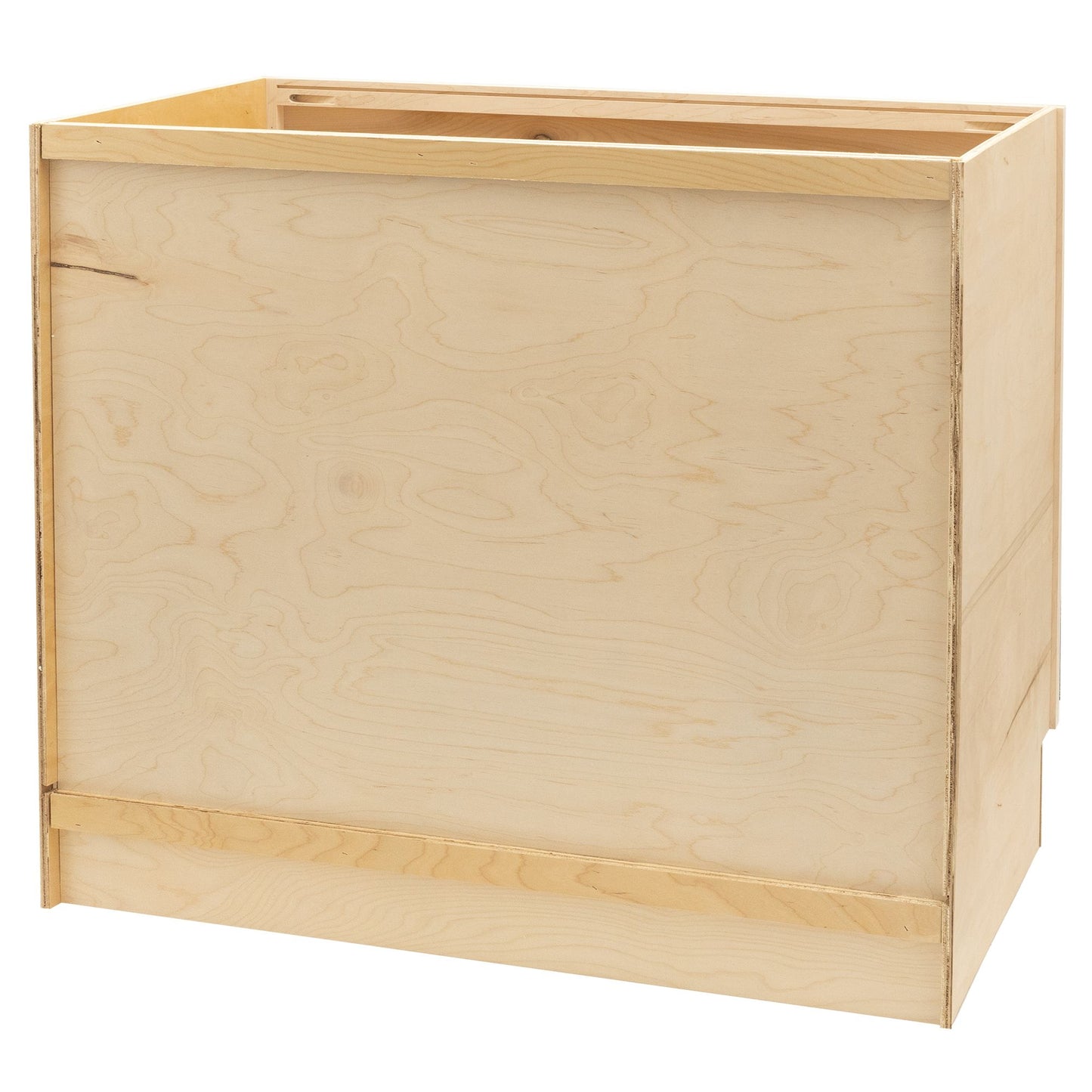 Sink Base Kitchen Cabinet Raw Maple Base Cabinet