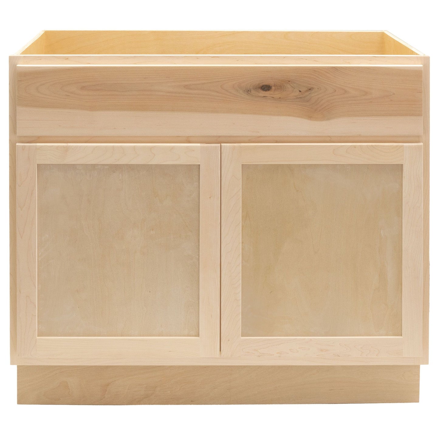 36" Bathroom Vanity | Raw Maple