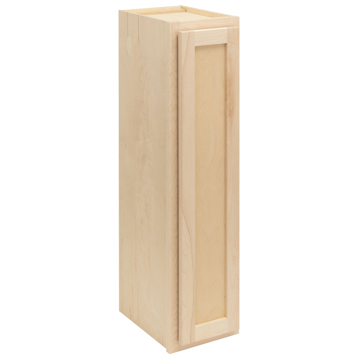 9" Wall Kitchen Cabinet Raw Maple