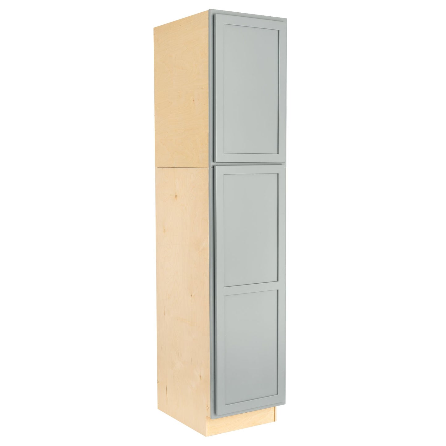 Pantry Kitchen Cabinet Magnetic Gray