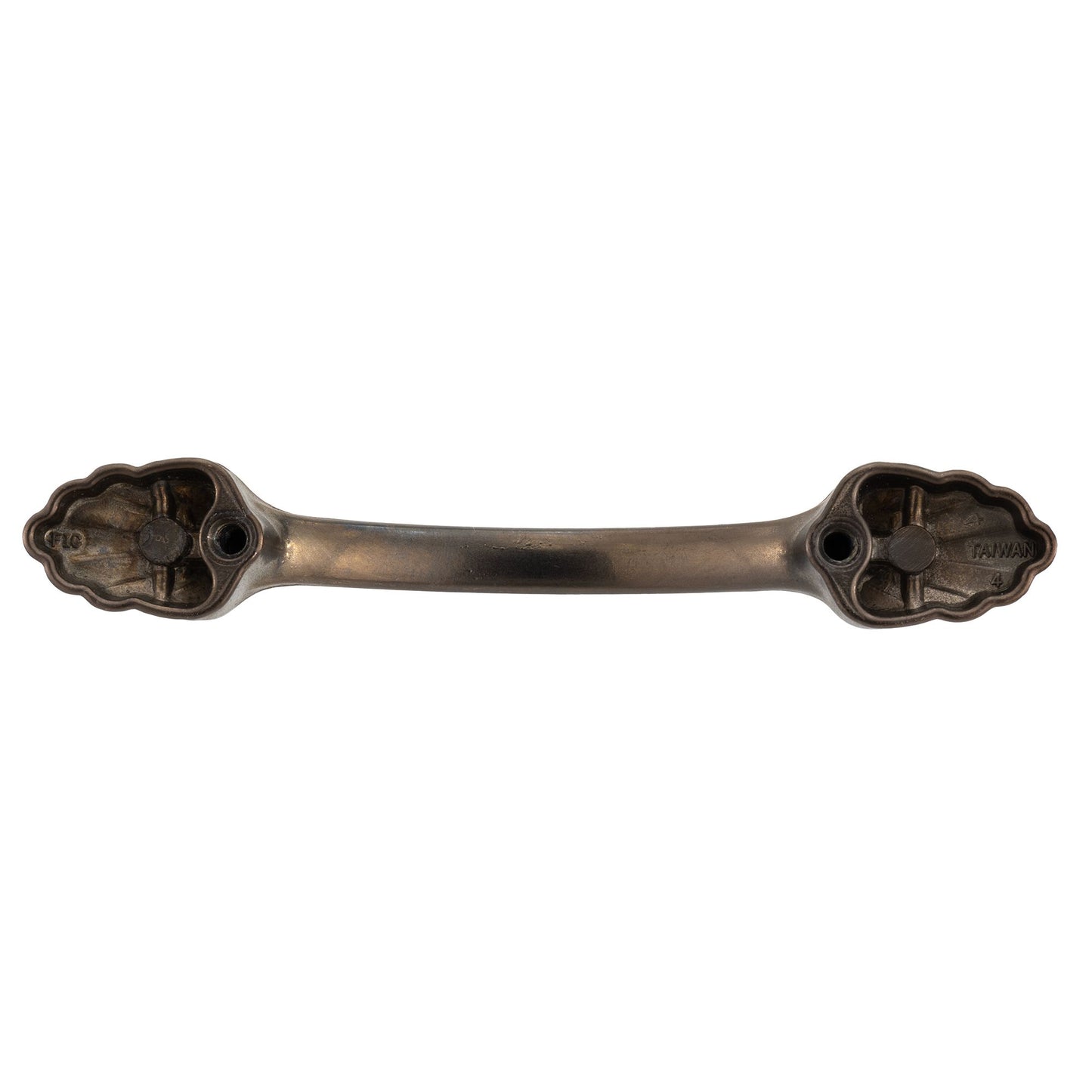 Drawer Pull & Cabinet Handle 3" Weathered Copper with Center Arch