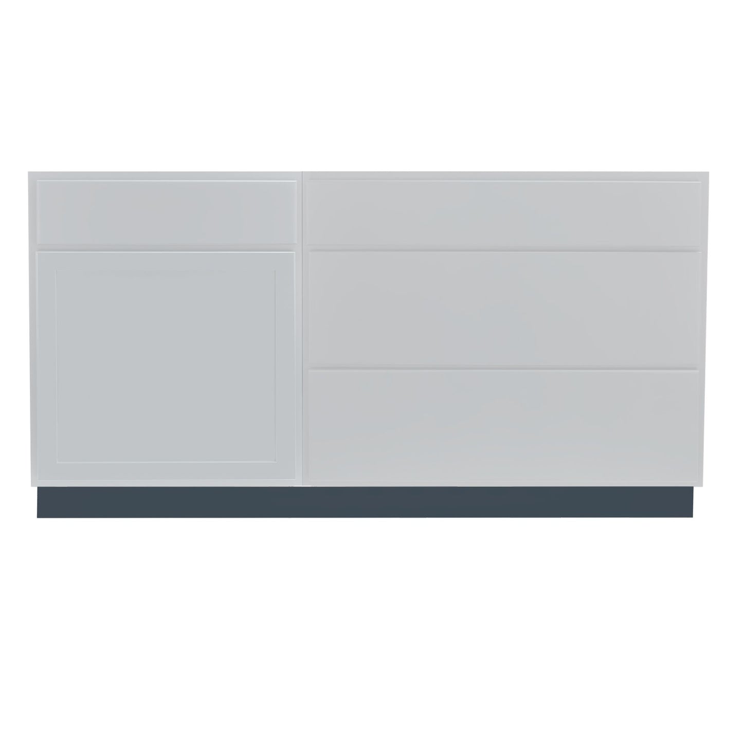 Quicklock Needlepoint Navy Toe Kick