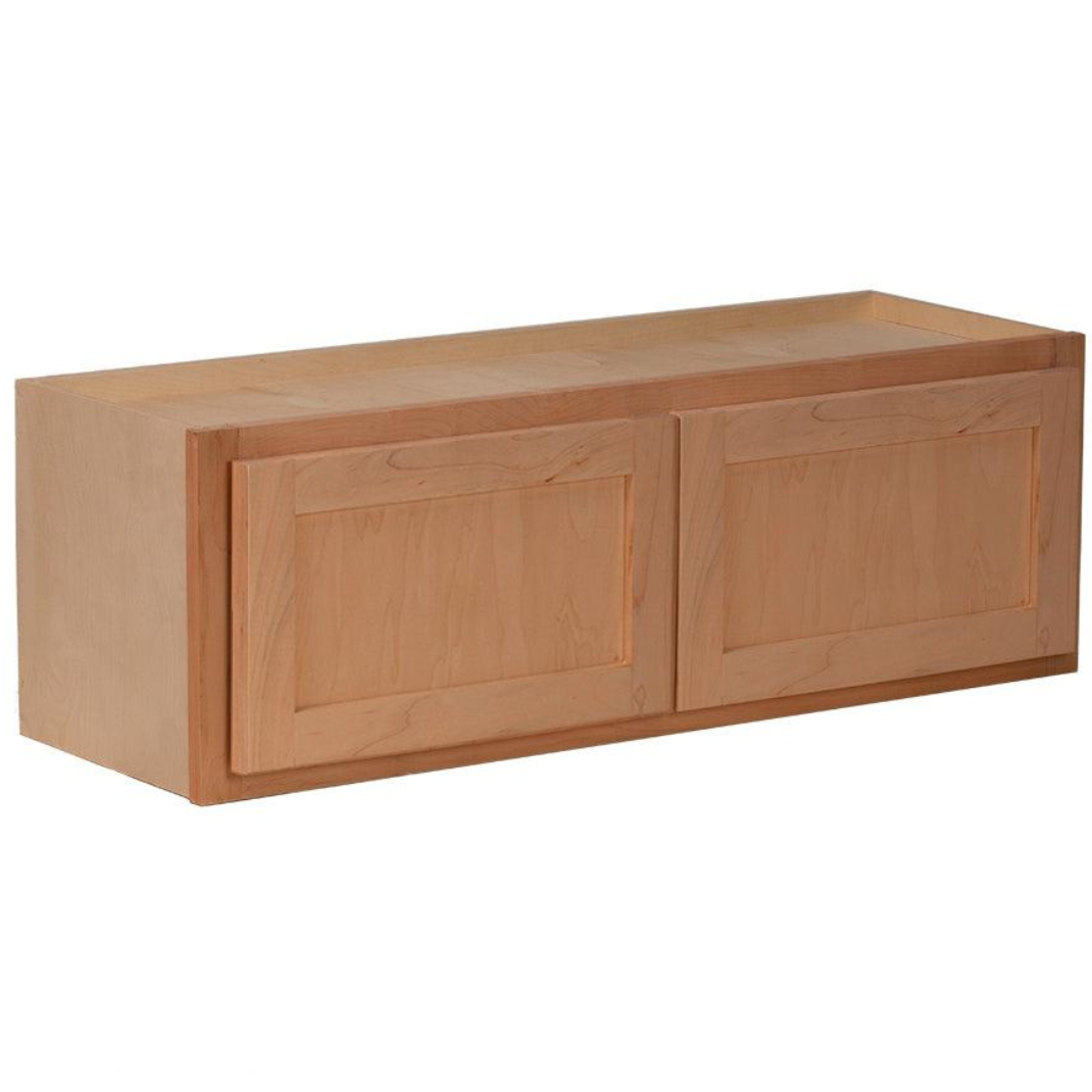 Quicklock Raw Cherry Refrigerator Wall Cabinet