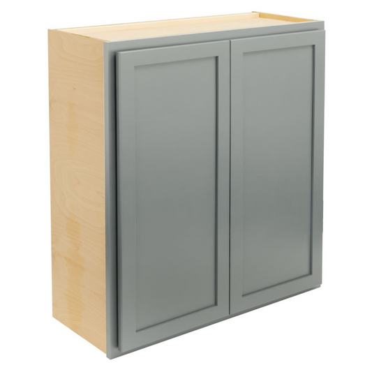 30" - 36" Wall Kitchen Cabinet Magnetic Gray